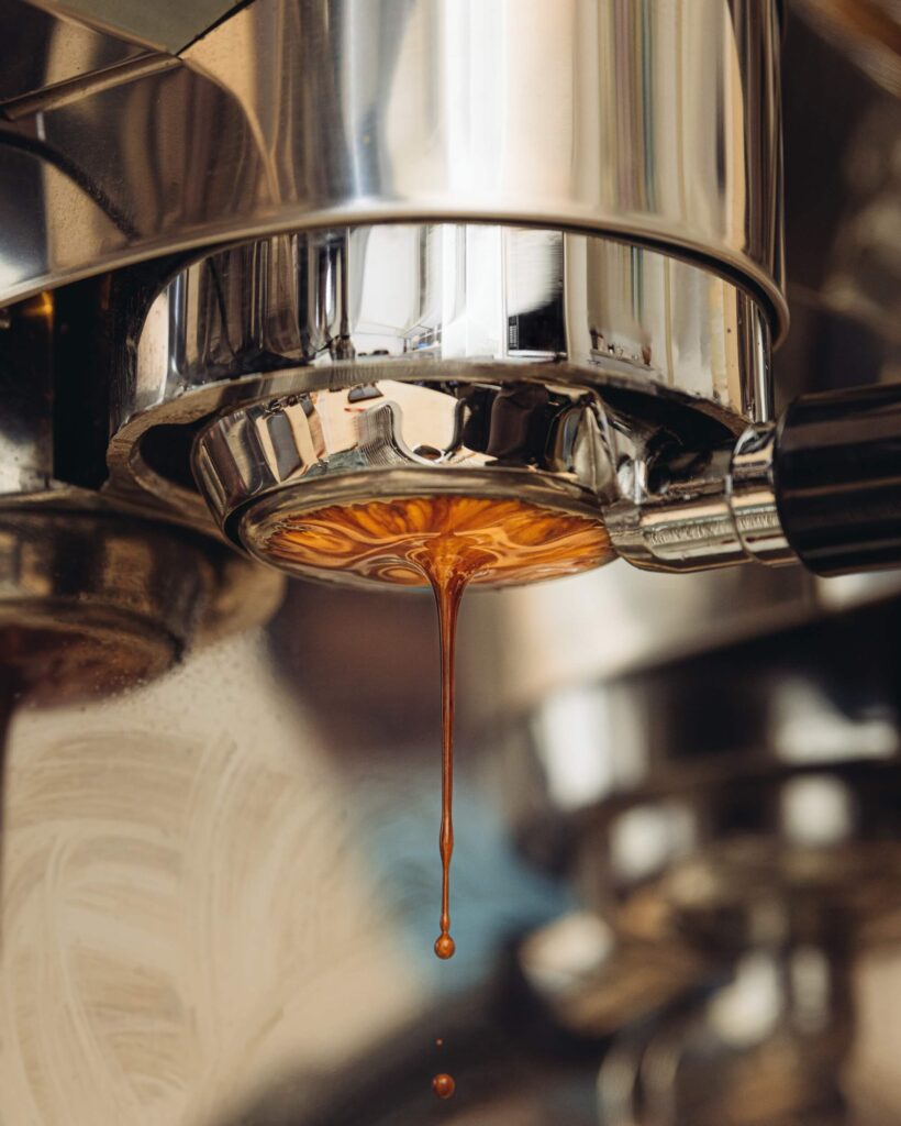 Espresso droplets